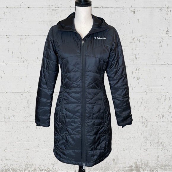Columbia Women's Black Mighty Lite Hooded Jacket Size XS - Picture 5 of 16